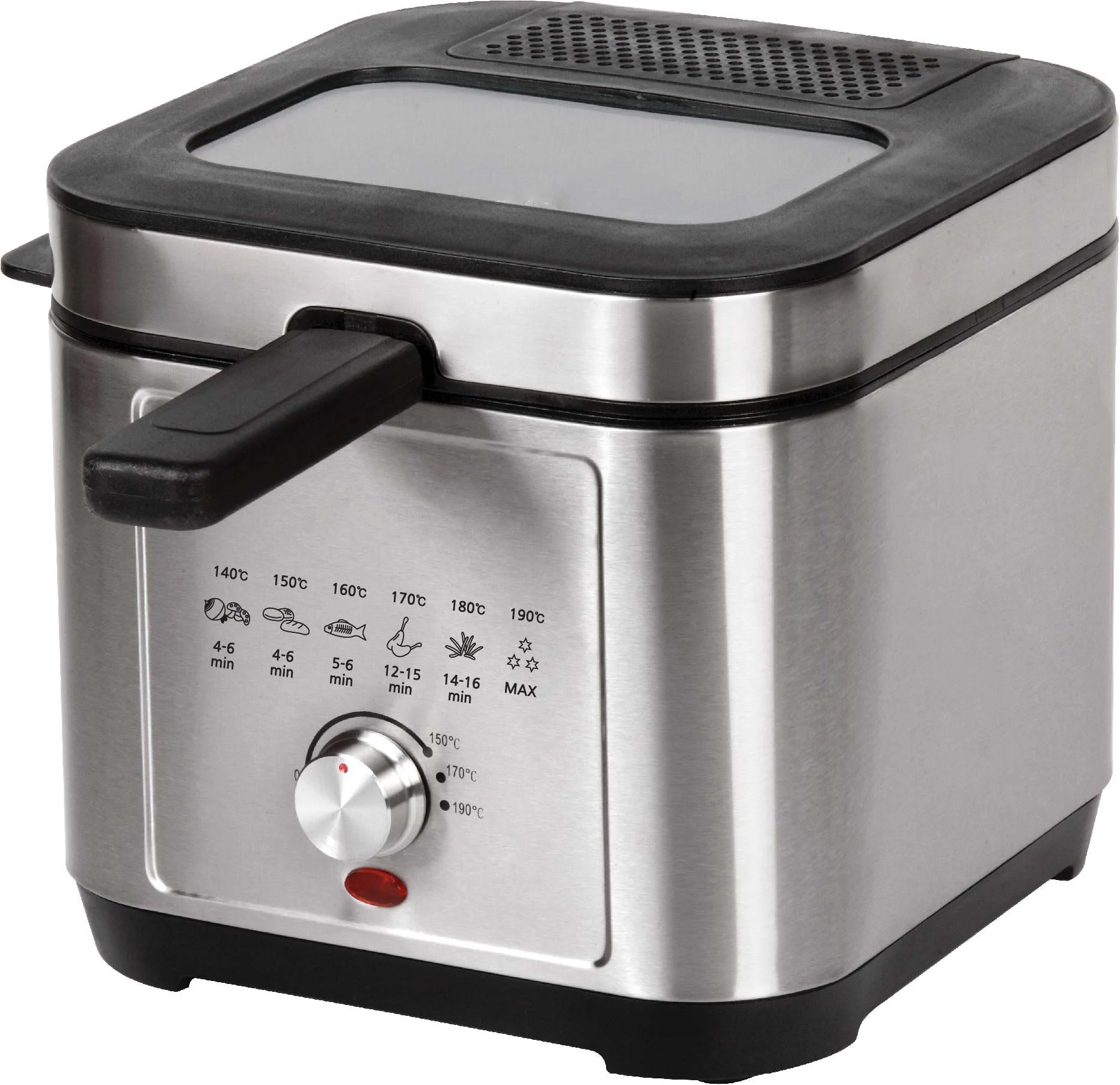 H0b6b483ee5fc4504a599e3144c8010971-1.webp 2.5L Electric Stainless Steel Deep Fryer Oil Square Electric Fryer for Household Outdoor Cooking US French Mechanical Accessory - Image 1